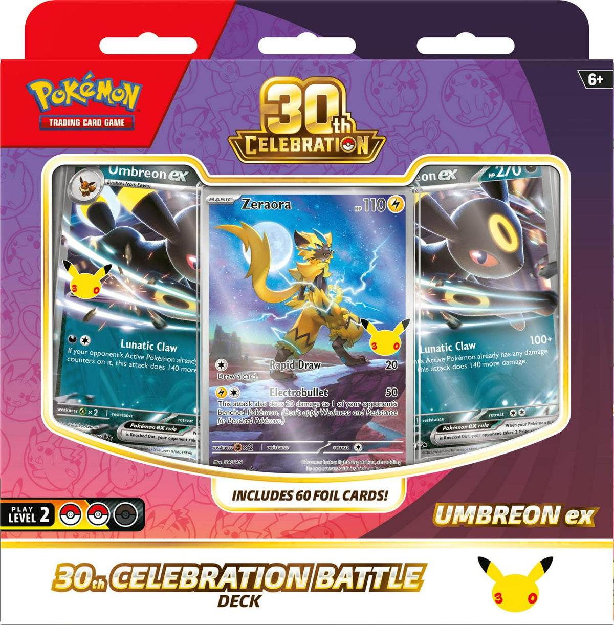 PRE-ORDER Pokemon 30th Celebration Battle Deck