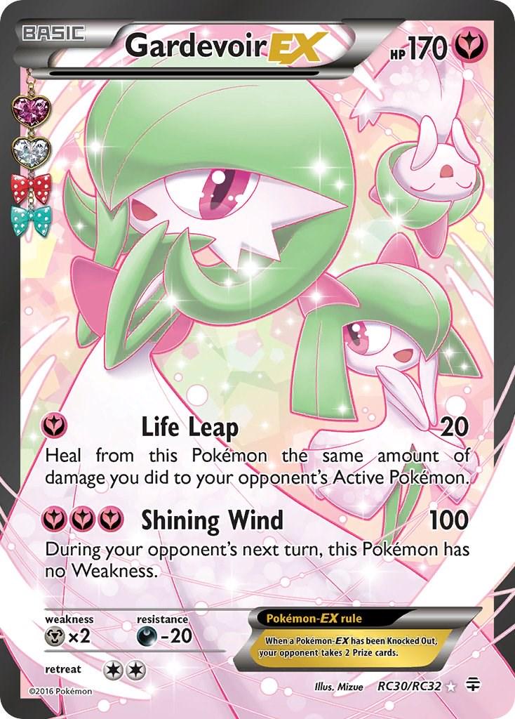 POKEMON GARDEVOIR EX RC30 / RC32 GENERATIONS RADIANT COLLECTION HOLO - LIGHTLY PLAYED (LP)
