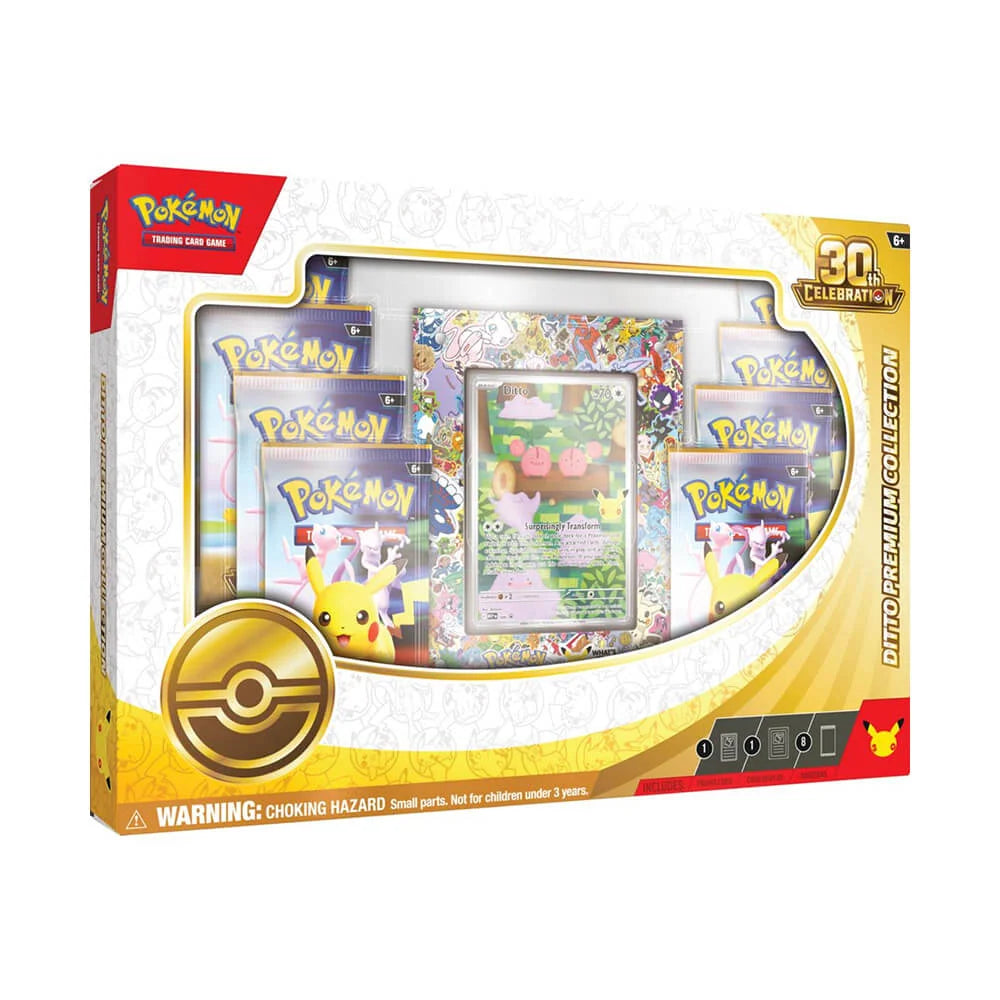 PRE-ORDER Pokemon 30th Celebration Ditto Premium Collection