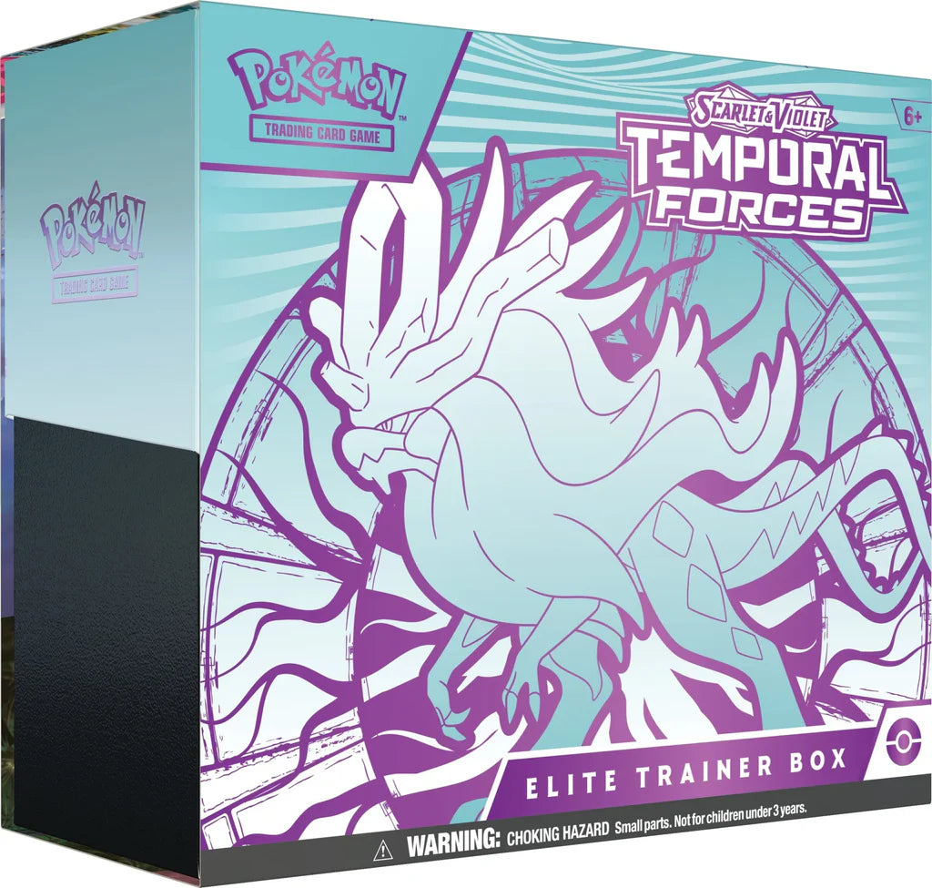 Pokemon SV5 Temporal Forces Elite Trainer Box - Walking Wake