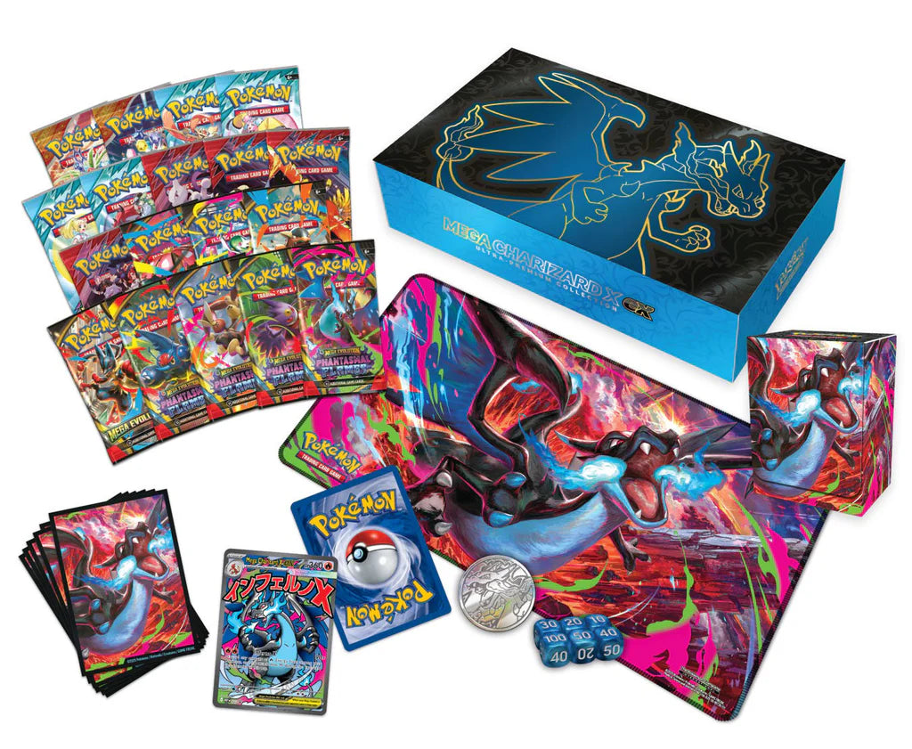 PRE-ORDER Pokemon Mega Charizard X ex Ultra Premium Collection