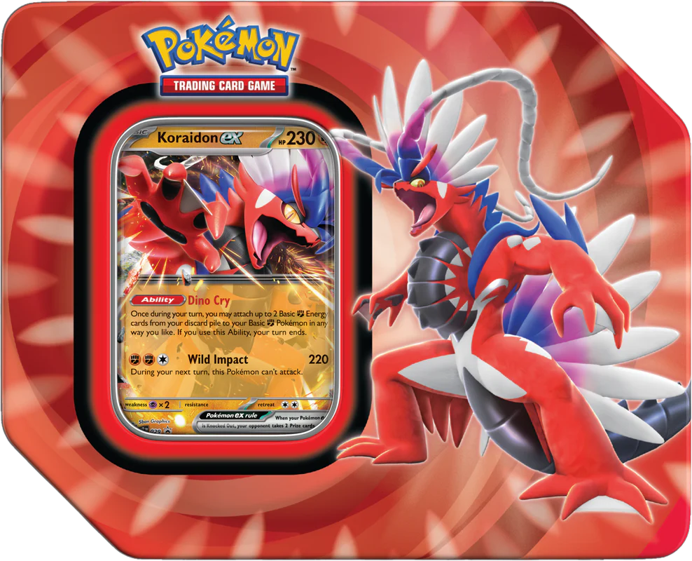 Boîte Pokémon Légendes de Paldea