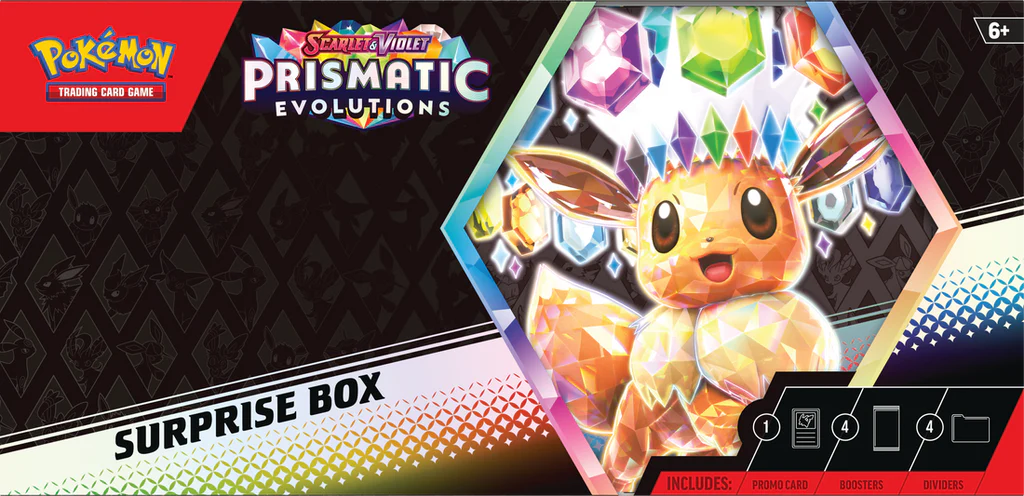 Coffret surprise Pokémon SV8.5 Évolutions Prismatiques