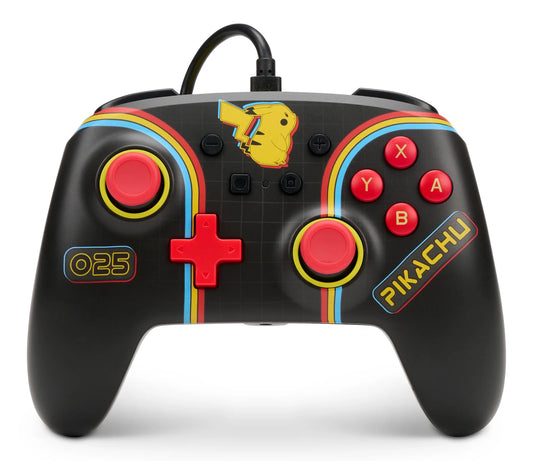 POWER A ENHANCED WIRED CONTROLLER FOR NINTENDO SWITCH - POKEMON: PIKACHU ARCADE