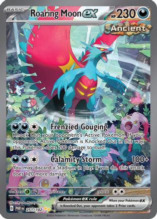 POKEMON ROARING MOON EX 251 / 182 PARADOX RIFT SIR SPECIAL ILLUSTRATION RARE HOLO - NEAR MINT (NM)