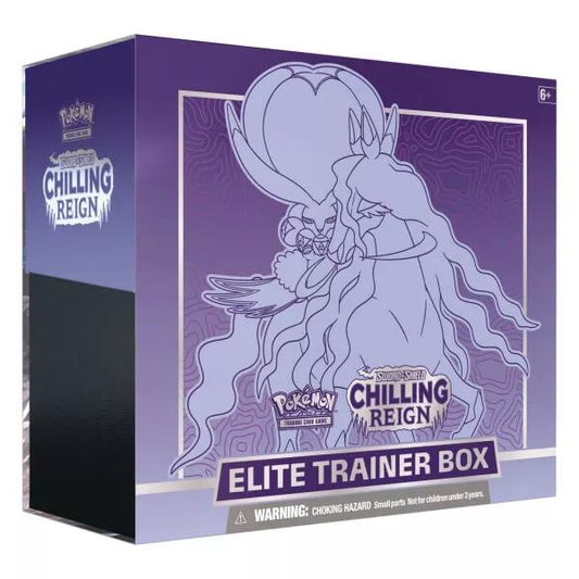 Pokemon SWSH6 Chilling Reign Elite Trainer Box - Shadow Rider Calyrex