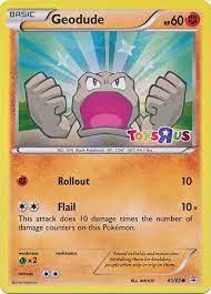 POKEMON GEODUDE 43/83 (TOYS R US) XY PROMO GENERATIONS STAMPED HOLO - SEALED