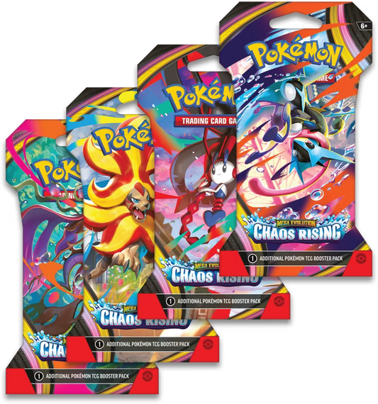 Pokemon ME04 Chaos Rising Sleeved Blister