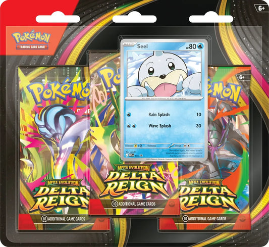 PRE-ORDER Pokemon ME06 Delta Reign 3pk Blister