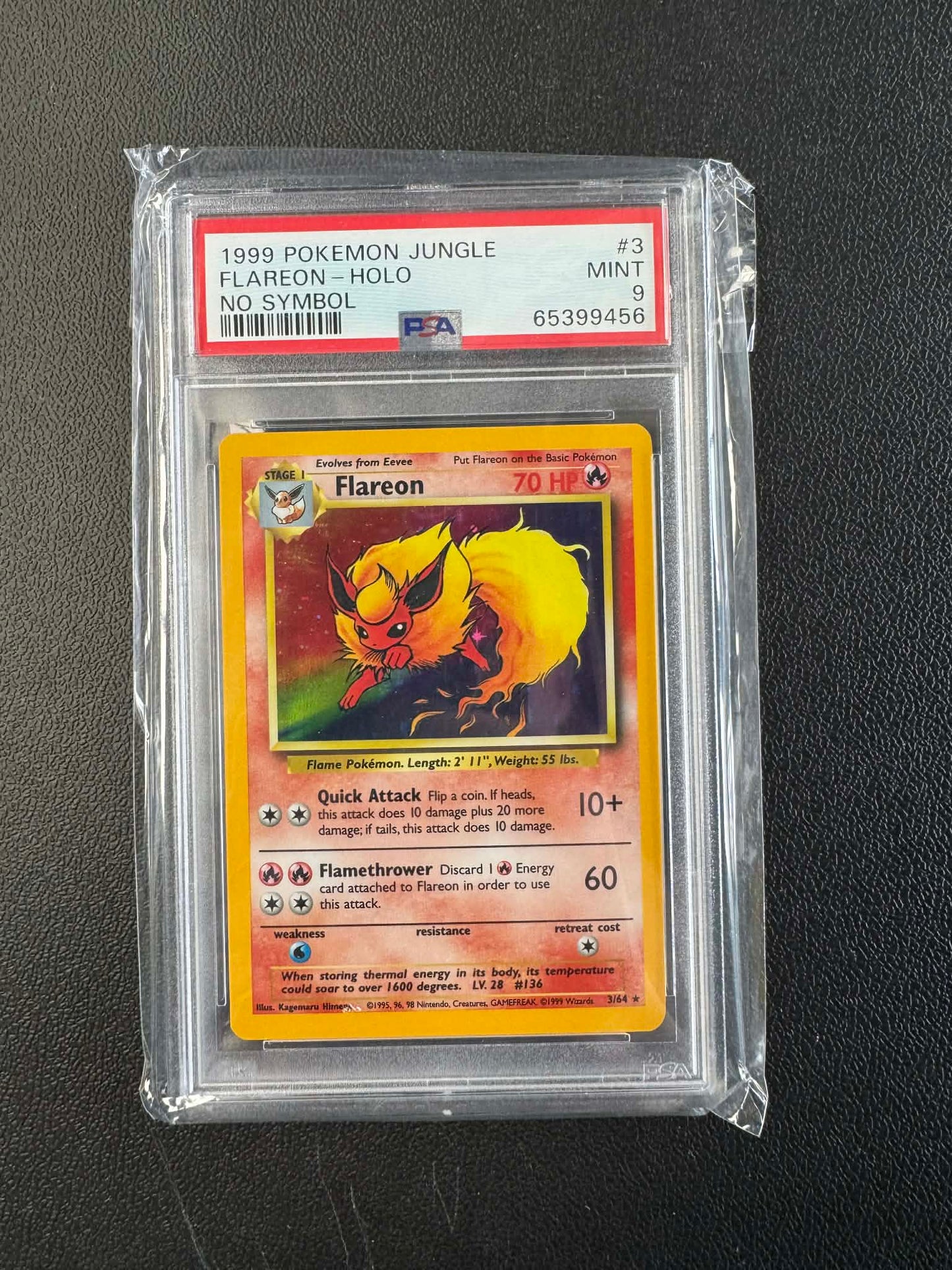1999 POKEMON JUNGLE #1 - #16 SET OF HOLO NO SYMBOL MISPRINT (14 x PSA 9, 2 x PSA 8)