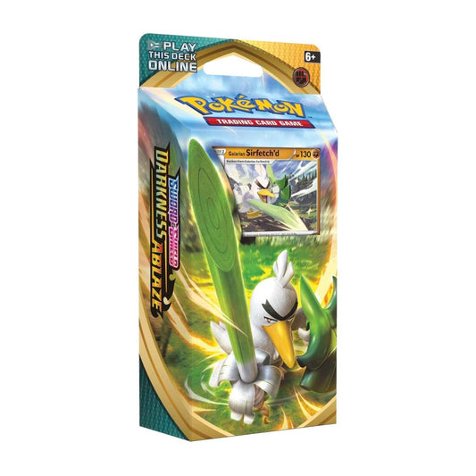 Pokemon Sword & Shield Darkness Ablaze - Galarian Sirfetch'd Theme Deck