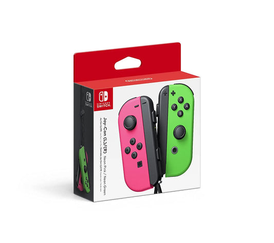 JOY-CON CONTROLLER 2 PACK (NEON PINK AND NEON GREEN) - NINTENDO SWITCH
