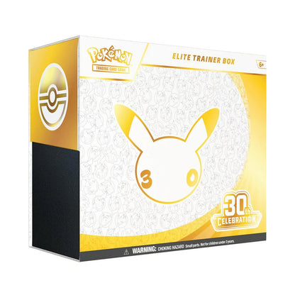 PRE-ORDER BUNDLE Pokemon 30th Celebration Elite Trainer Box and League Battle Deck