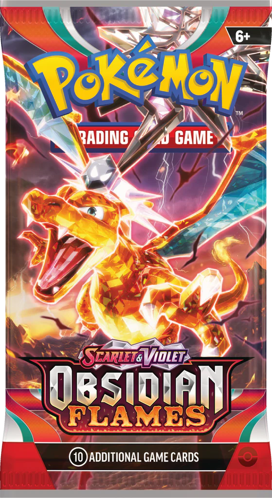 Pokémon SV3 Flammes d'Obsidienne avec pochette