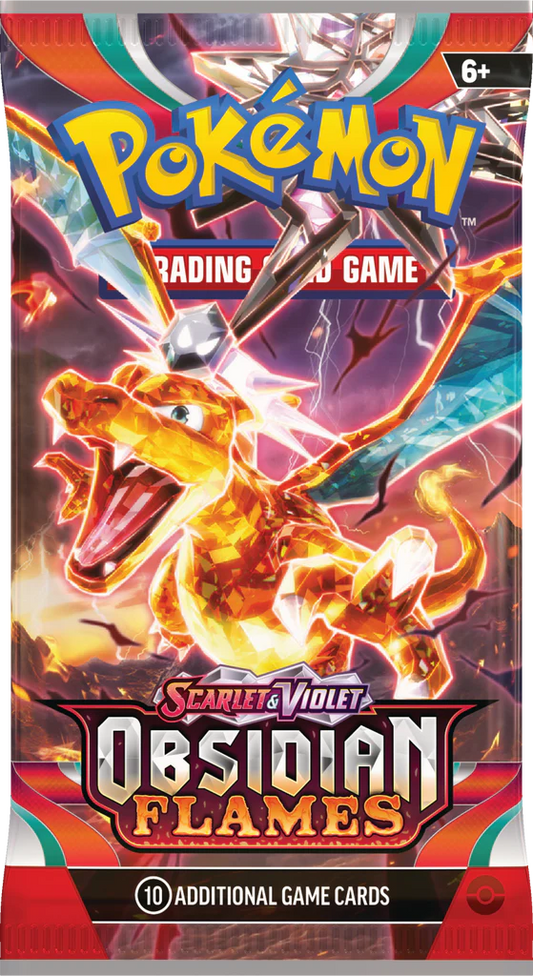 Pokémon SV3 Flammes d'Obsidienne avec pochette