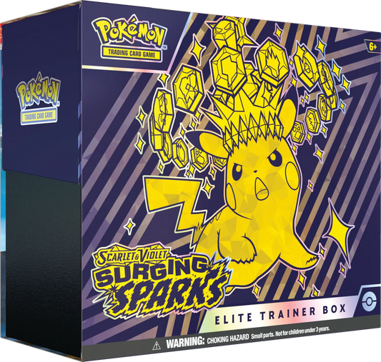 Pokemon SV8 Surging Sparks Elite Trainer Box