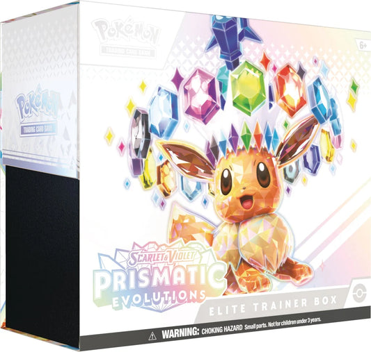 Coffret Dresseur Élite Pokémon SV8.5 Évolutions Prismatiques
