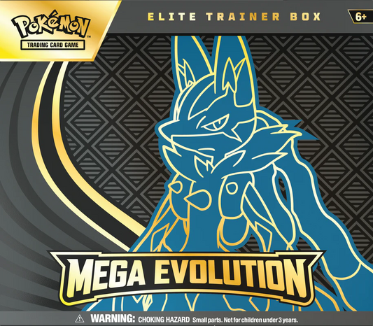 PRE-ORDER Pokemon ME01 Mega Evolutions Elite Trainer Box