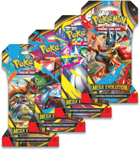 PRE-ORDER Pokemon ME01 Mega Evolutions Sleeved Blister