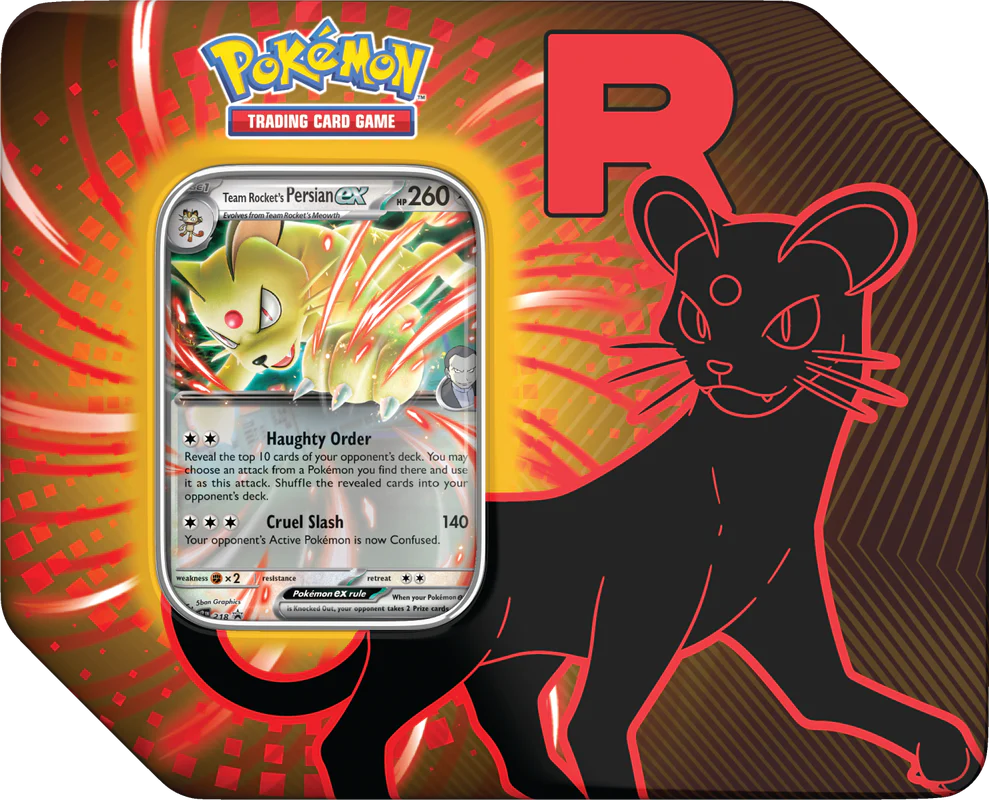 Pokemon Team Rocket Tins