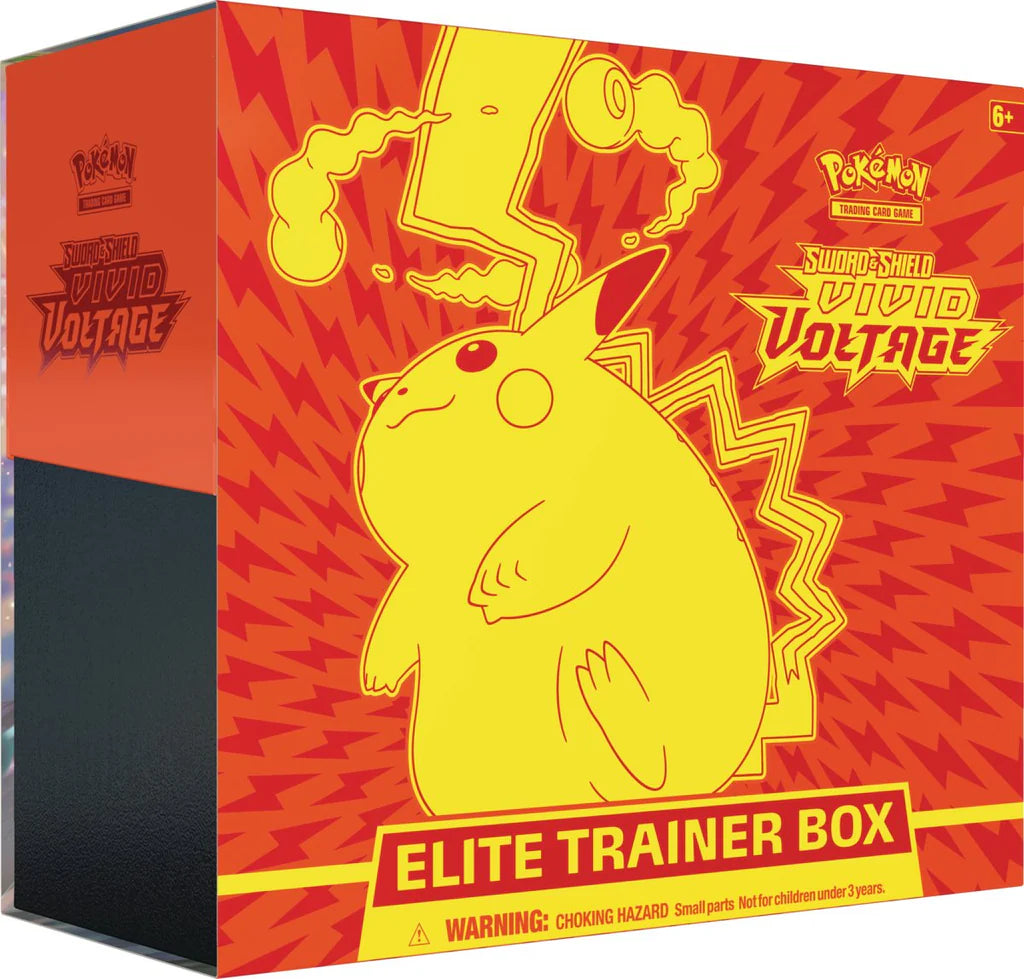 Pokemon SWSH4 Vivid Voltage Elite Trainer Box